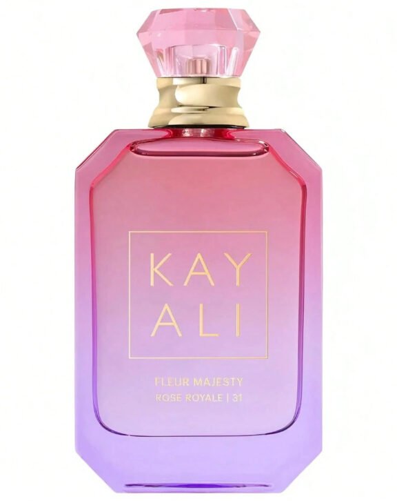 KAYALI 31 Royal Rose, Royal Rose, KAYALI perfume, rose fragrance, floral perfume, luxury fragrance, romantic, elegant, feminine, Bulgarian rose, Turkish rose, jasmine, vanilla, musk, amber, sophisticated