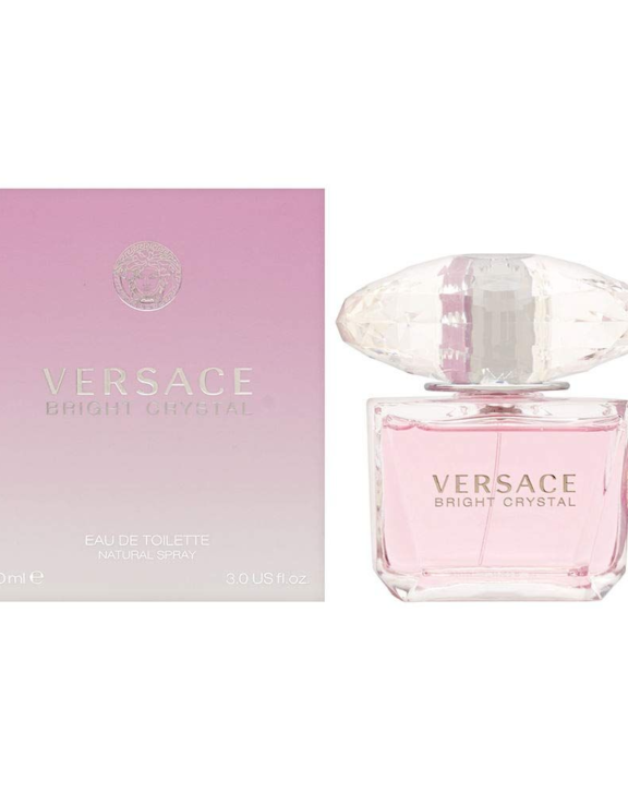Versace Bright Crystal, Bright Crystal Perfume, Versace Women's Perfume, Women's Fragrance, Floral Fruity Fragrance, Yuzu Perfume, Pomegranate Fragrance, Iced Accord, Magnolia Perfume, Peony Fragrance, Lotus Perfume, Amber Fragrance, Musk Perfume, Mahogany, Fresh Women's Perfume, Long Lasting Women's Fragrance