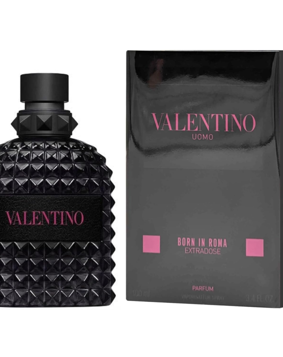 Valentino Uomo Born in Roma Extradose, Born in Roma Extradose, Valentino Uomo Perfume, Valentino Men's Fragrance, Men's Perfume, Aromatic Spicy Fragrance, Bergamot Perfume, Pink Pepper, Sage Fragrance, Jasmine Sambac, Vanilla Perfume, Amber Fragrance, Cedarwood, Woody Men's Perfume, Long Lasting Fragrance
