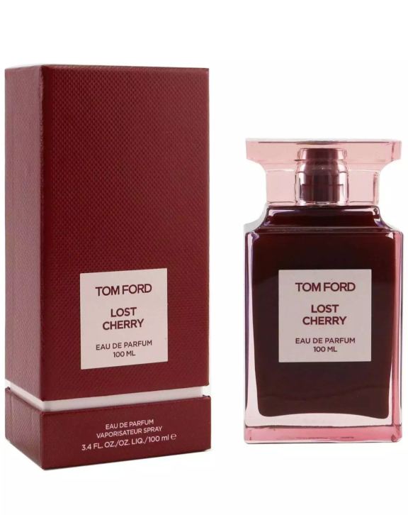 Tom Ford Lost Cherry, Lost Cherry Perfume, Tom Ford Private Blend, Unisex Perfume, Cherry Fragrance, Black Cherry Perfume, Cherry Liqueur, Bitter Almond, Griotte Syrup, Turkish Rose, Jasmine Sambac, Roasted Tonka, Sandalwood, Vetiver, Cedar, Luxury Perfume