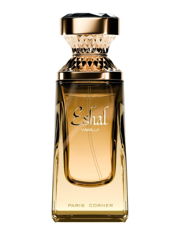 Paris Corner Eshal Vanilla, Eshal Vanilla Perfume, Paris Corner Perfume, Women's Perfume, Vanilla Fragrance, Gourmand Woody Perfume, Vanilla Perfume, Pear Fragrance, Jasmine, Tuberose, Sandalwood, Amber, Vetiver, Musk, Long Lasting Perfume
