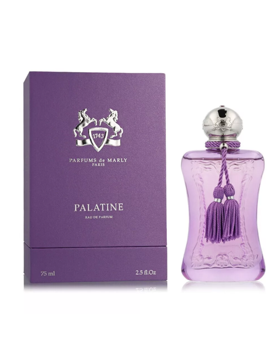 Palatine Perfume, Parfums de Marly Palatine, Palatine EDP, Women's Perfume, Floral Perfume, Fruity Fragrance, Violet Perfume, Mandarin Fragrance, Pear Perfume, Bergamot Fragrance, Musk Perfume, Sandalwood Fragrance, Luxury Perfume
