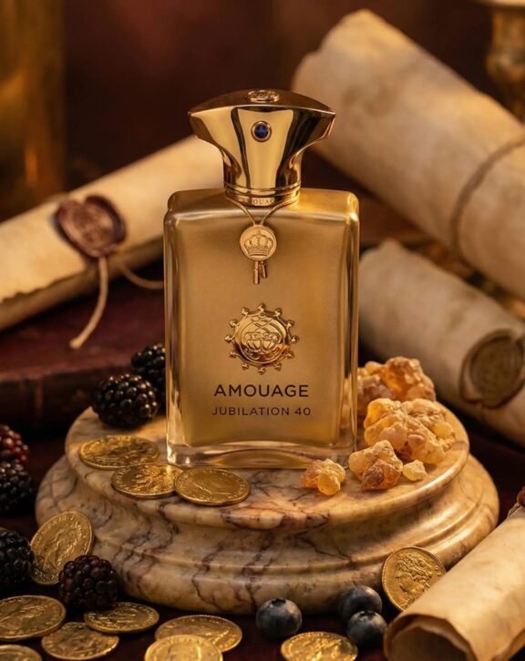 Amouage Jubilation 40 Man, Extrait de Parfum, Men's Luxury Perfume, Oriental Woody Fragrance, Oud Perfume, Incense Fragrance, Amber Scent, Niche Perfume, Arabian Perfumery, Long Lasting Fragrance, Sophisticated Men's Scent, Luxury Gift &nbsp;