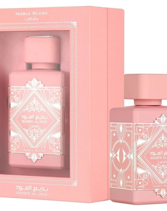 Lattafa Noble Blush, Bade'e Al Oud Noble Blush, Noble Blush Perfume, Lattafa Perfume, Unisex Perfume, Floral Perfume, Vanilla Fragrance, Sweet Perfume, Powdery Perfume, Oriental Fragrance, Long Lasting Perfume, 100ml EDP